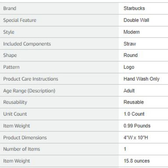 Starbucks 2023 Blue Chrome Studded Venti 24oz Tumbler with Straw - Picture 3 of 3